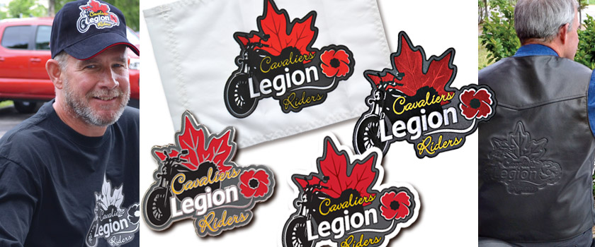 Legion Riders Product Collage